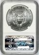 2014 Silver Eagle $1 Ngc Ms70 Silver photo 1