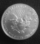 2014 1 Oz Silver American Eagle Bu $1 Coin.  999 Fine Silver Silver photo 3