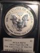 2012 S American Silver Eagle Reverse Proof - Pcgs Pr70 - 75 Anniversary Sf Silver photo 1