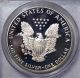 1986 - S American Eagle Silver Dollar Pr69 Dcam Pcgs Proof 69 Deep Cameo Silver photo 3
