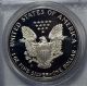 1987 - S American Eagle Silver Dollar Pr69 Dcam Pcgs Proof 69 Deep Cameo Silver photo 3