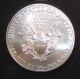 2014 1 Oz Silver American Eagle Bu Coin.  999 Fine Bullion Fast (14:30) Silver photo 5