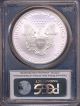 2011 25th Anniversary Silver Eagle Graded Ms69 First Strike Pcgs Silver photo 1