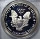 1989 - S American Eagle Silver Dollar Pr69 Dcam Pcgs Proof 69 Deep Cameo Silver photo 3