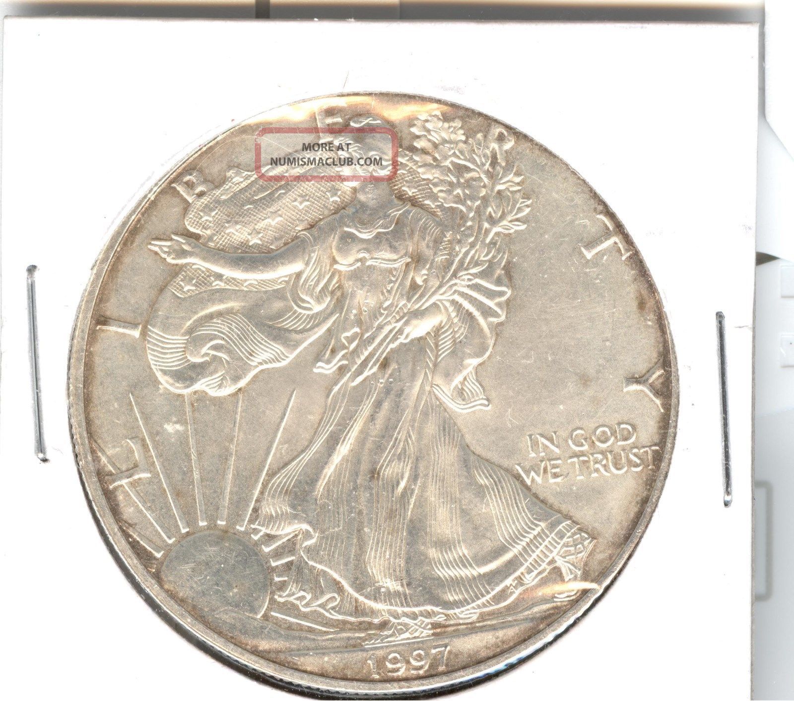 1997 1 Oz Silver Eagle