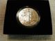 2012 American Eagle One Ounce Silver Uncirculated Coin W/coa Silver photo 2