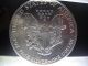 1989 American Silver Eagle - 1 Oz Bullion Coin -.  999 Silver photo 2
