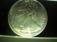 1989 American Silver Eagle - 1 Oz Bullion Coin -.  999 Silver photo 3