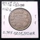 . 925 Silver 1918 Canada 50 Cents Half Dollar George V Km 25 Circulated Coins: Canada photo 2