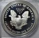 1998 - P American Eagle Silver Dollar Pr69 Dcam Pcgs Proof 69 Deep Cameo Silver photo 3