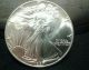 1987 1oz.  999 Fine Silver Eagle Bullion Coin Proof - Like Appearance Silver photo 1