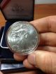 2012 American Silver Eagle 1 Troy Oz.  999 $1 Bullion Bu Gem Uncirculted Silver photo 3