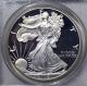 2002 - W American Eagle Silver Dollar Pr69 Dcam Pcgs Proof 69 Deep Cameo Silver photo 1