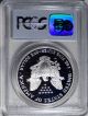 2003 - W American Eagle Silver Dollar Pr69 Dcam Pcgs Proof 69 Deep Cameo Silver photo 2