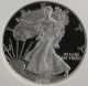 2002 W American Silver Eagle Ngc Pf69 Ultra Cameo 1oz.  999 One Dollar Ase Coin Silver photo 3