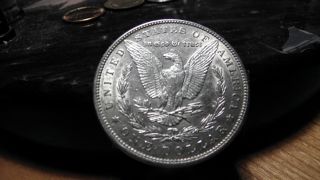1900 - P Morgan Silver Dollar,  Detailed Strong Bonus Indian Head Penny photo