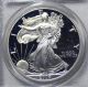 2004 - W American Eagle Silver Dollar Pr69 Dcam Pcgs Proof 69 Deep Cameo Silver photo 1