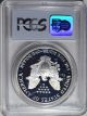 2004 - W American Eagle Silver Dollar Pr69 Dcam Pcgs Proof 69 Deep Cameo Silver photo 2