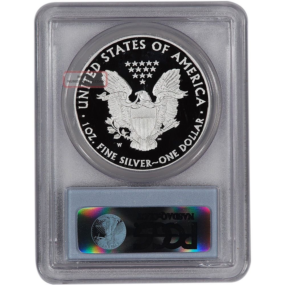 2012 - W American Silver Eagle Proof - Pcgs Pr70 Dcam