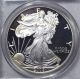 2005 - W American Eagle Silver Dollar Pr69 Dcam Pcgs Proof 69 Deep Cameo 20thanniv Silver photo 1