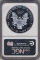 2002 - W Ngc Pf68 Ultra Cameo Eagle Silver photo 2