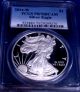 2014 W Pr 70 Pcgs Deep Cameo American Silver Eagle Proof - West Point Perfection Silver photo 2