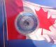 2002 Canadian Hologram 15th Ann.  $1 Loon.  9999 Fine Silver Airtight Silver photo 3