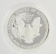 2007 W American Silver Eagle Proof Coin - 1oz.  999 Fine Dollar Ase Box Silver photo 3