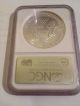 2006 $1 1 Oz Silver American Eagle Dollar Ngc Graded Ms69 Fine Rare Us Coin 3 Silver photo 1