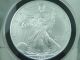 1997 1 Oz American Silver Eagle $1 Bullion Coin - Uncirculated Silver photo 2