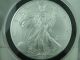 1997 1 Oz American Silver Eagle $1 Bullion Coin - Uncirculated Silver photo 3