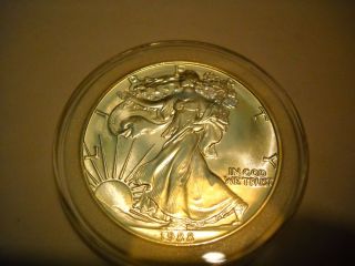 1988 American Silver Eagle Dollar 1 Oz Fine Silver Uncirculated photo