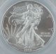 2009 S$1 Anacs Certified Graded Ms70 Silver Eagle 1 Oz Silver One Dollar Coin Silver photo 2