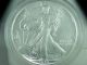 1989 1 Oz American Silver Eagle $1 Bullion Coin - Uncirculated Silver photo 4