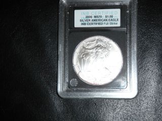 2006 $1 Silver Eagle Inb Full Strike photo