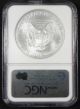 2007 American Silver Eagle - Ssi Early Release - Ms - 69 Ncg Silver photo 1