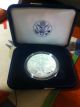 2012 W American Eagle One Ounce Silver Proof Coin W/ Box & Silver photo 2