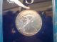 Look Unc.  1996 Silver Eagle In Case,  Coin.  ( (key Date)) Silver photo 2