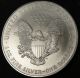 1998 American Silver Eagle Bullion Coin Key Date Uncirculated Nr Silver photo 3