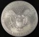 1999 American Silver Eagle Bullion Coin Key Date Nr Silver photo 2