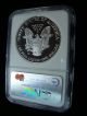 2007 W Silver Eagle.  Early Release.  Ngc Pf69.  Ultra Cameo.  Ab394 Silver photo 2