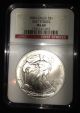 2004 Ngc Ms69 Fs First Strike Silver Eagle - Red Label - Rare,  Low Population Silver photo 1