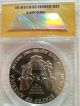 1992 U.  S.  Silver Eagle Ms68 Graded And Authenticated By Anacs Silver photo 1