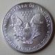 1990 American Eagle Coin 1 Oz Silver Gem Bu.  999 Pure Dollar Check It Out Silver photo 1