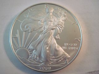2009 Silver American Eagle,  One Ounce,  Uncirculated photo