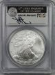 2007 American Silver Eagle $1 Ms 69 Pcgs John M.  Mercanti Signature Silver photo 1