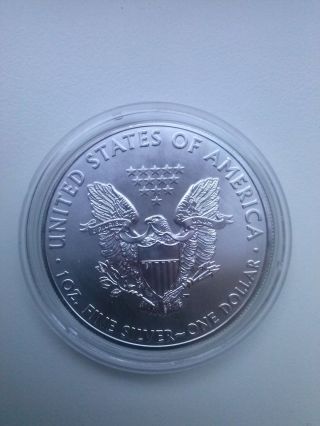 Usa American Silver Eagle 1 Dollar 2013 1 Oz Silver photo
