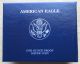 2010 - W $1 Proof Silver American Eagle One Ounce Coin (w/box &) Silver photo 3