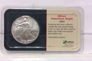 2003 American Silver Eagle In Littleton Show - Pack photo