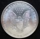 2002 Silver American Eagle One Dollar 1 Oz.  Uncirculated Silver photo 1
